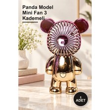 Yenilig 1 Adet Panda Model Mini Fan 3 Kademeli