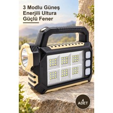 Yenilig 4 Adet 3 Modlu Güneş Enerjili Ultura Güçlü Fener