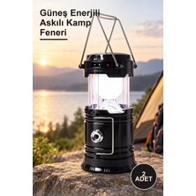 Yenilig 2 Adet Güneş Enerjili Askılı Kamp Feneri