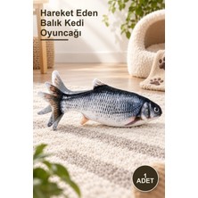 Yenilig 1 Adet Hareket Eden Balık Kedi Oyuncağı