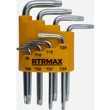 TORX ALLEN ANAHTAR 8 Lİ SET KISA RTRMAX - RH03853