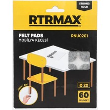 MOBİLYA ALTI KEÇESİ GRİ 20 MM RTRMAX - RNU0201