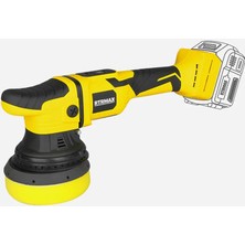 KÖMÜRSÜZ AKÜLÜ ORBİTAL POLİSAJ 125MM 18V *AKÜSÜZ* RTRMAX X-LION - RTX2059B