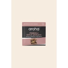 Aroha Fındıklı Sütlü Organik Hindistan Cevizi Şekerli Çikolata - 40 G