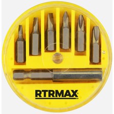 BİTS UÇ + ADAPTÖR 7 Lİ SET RTRMAX 40 ADET - RB301