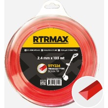 TIRPAN MİSİNASI KIRMIZI ÜÇGEN 3.5MM*48M RTRMAX - RTY235