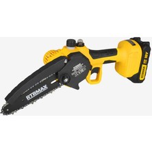 KÖMÜRSÜZ AKÜLÜ BUDAMA TESTERESİ 150 MM 18V 2x2 Ah RTRMAX - RTM9122