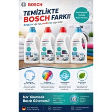 Bosch ve Siemens Çamaşır Makinaları Için Sıvı Çamaşır Deterjanı 4'lü Set Beyaz ve Renkliler Için