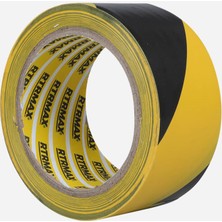 Yer Işaretleme Bant Kırm-Beyaz 50 Mm*25 Yds Rtrmax