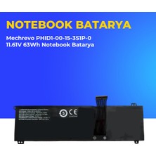 Ümit Maker Mechrevo PHID1-00-15-3S1P-0 11.61V 63WH Notebook Batarya