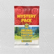 Mythos Cards Mystery Pack Orjinal ve Lisanslı Pokemon Kart - 10 Gizemli Kart Içeren Gizemli Paket