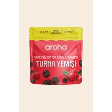 Aroha Şekersiz Bitter Çikolata Kaplı Turna Yemişi 50 gr - Şekeri Meyveden