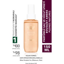Yves Rocher Parfümlü Saç ve Vücut Spreyi- Bouquet Ambre- Pleines NATURES-VEGAN-150ML