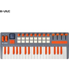 M-Vave Smk-37 Elıte 37 Tuşlu Kablosuz Mıdı Klavye