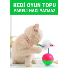 Yenilig Kedi Oyun Topu Fareli Hacıyatmaz – Kediler Için Eğlenceli ve Dayanıklı Etkileşimli Oyuncak