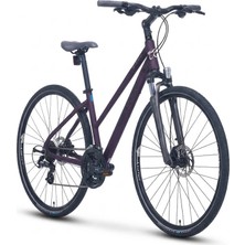 Carraro Sportive 226 Hd Disk Fren 24 Vites 28 Jant Şehir Bisikleti Mat Mor Kırık Beyaz 46 Kadro