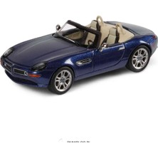1:64 Ölçek Almost Real Bmw Z8 Diecast Metal Minyatür Model Araba 5cm
