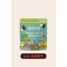 Hurmalı Sütlü Çikolata Kids 45 gr x 4 Adet