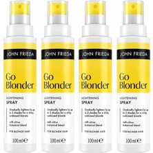 John Frieda Sheer Blonde Go Blonder Sarı Saçlara Özel Renk Açıcı Sprey 4 Adet