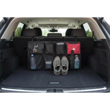 Freshstart Ford Focus 1 Hatchback Uyumlu Koltuk Arkası Bagaj Organizer Siyah