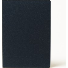 Bazen Defter Lacivert Açık Ciltli Sert Kapaklı Defter