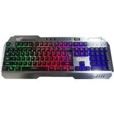 Glr Gaming Işıklı Oyun Klavyesi (Metal Gövde)