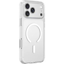 iPhone 18 Pro Kılıf M-Safe Özellikli Kamera Korumalı Amazingthing Minimal Lens Serisi Kapak Şeffaf