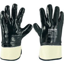 Starline E-373 Tam Nitril Isı Dirençli Petrolcü Tip Iş Eldiveni