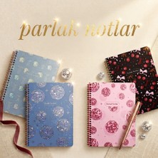 Keskin Color Adalinhome - Parlak Notlar A5 Spiralli Defter Seti (4'lü Paket 3 Çizgili 1 Kareli Defter)