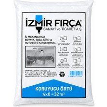 İzmir Fırça Koruyucu Örtü 4x8 Metre 32 m² Boya Badana Örtüsü
