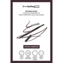 M.A.C Pro Brow Styler Dolgun Görünüm ve Renk Veren Ince Uçlu Kaş Kalemi - Genuine Aubergine