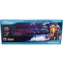 Glr KW900P Bileklik Destekli Metal Kasalı Rgb Gaming Klavye