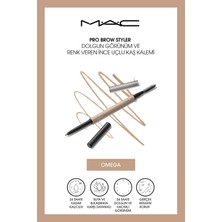 M.A.C Pro Brow Styler Dolgun Görünüm ve Renk Veren Ince Uçlu Kaş Kalemi - Omega