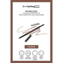 M.A.C Pro Brow Styler Dolgun Görünüm ve Renk Veren Ince Uçlu Kaş Kalemi - Lingering