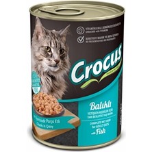 sbodurhome Crocus Yetişkin Kedi Balıklı Yaş Mama 400G
