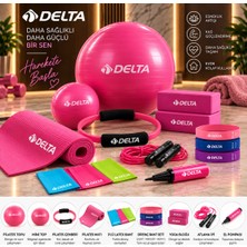 Delta 14 Parça Çok Amaçlı Pilates ve Yoga Malzemeleri Seti