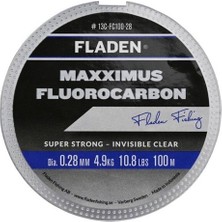 Fladen Maxximus Fluorocarbon Misina 100M 0.34 mm
