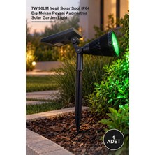Yenilig 1 Adet CT-7310Y CT-7310 Solar Bahçe Armatürü – 7W 90LM Yeşil Solar Spot IP64 Dış Mekan Peyzaj Aydınlatma Solar Garden Light