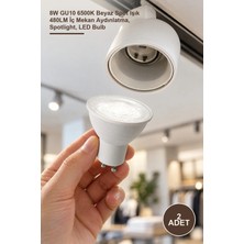 Yenilig 2 Adet CT-4215B Çanak LED Ampul – 8W GU10 6500K Beyaz Spot Işık 480LM Iç Mekan Aydınlatma, Spotlight, LED Bulb
