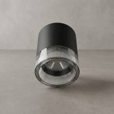 Avizen Lighting Project Sıva Üstü LED Spot 14W 3000K Günışığı Siyah Beyaz Tavan Aydınlatma 360° Işık