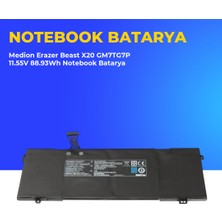 Ümit Maker Medion Erazer Beast X20 GM7TG7P 11.55V 88.93WH Notebook Batarya