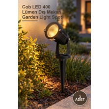 Yenilig 3 Adet CT-7300A Bahçe Armatürü CT-7300 7W Amber – Cob LED 400 Lümen Dış Mekan Garden Light Spot