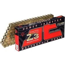 Jt Motosiklet Zinciri Super X-Ring Z3 525 x 108 Supersport Gold