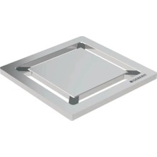 Geberit Yer Süzgeci Izgarası, Kare, 8 x 8 cm