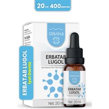 Erbatab Lugol İyot %2 20 ml