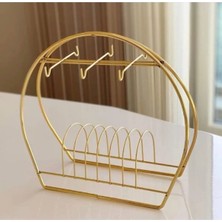 Silky Real Gold Metal Kahve Fıncan Askı Aparatı
