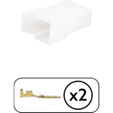Hatko Hatko Dişi Soket 2 Pin Kablosuz