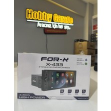 For-X X-433 Tek Din Universal Oto Teyp Car Play Android Auto