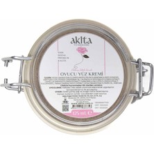 Akita Doğal Ovucu Yüz Kremi (Scrub/Peeling) Gül 125mL