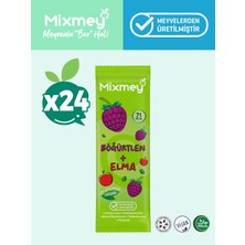 Mixmey Böğürtlen Meyve Barı 24 Adet | Sağlıklı Atıştırmalıklar – Vegan, Glutensiz, Koruyucusuz 20g x 24adet